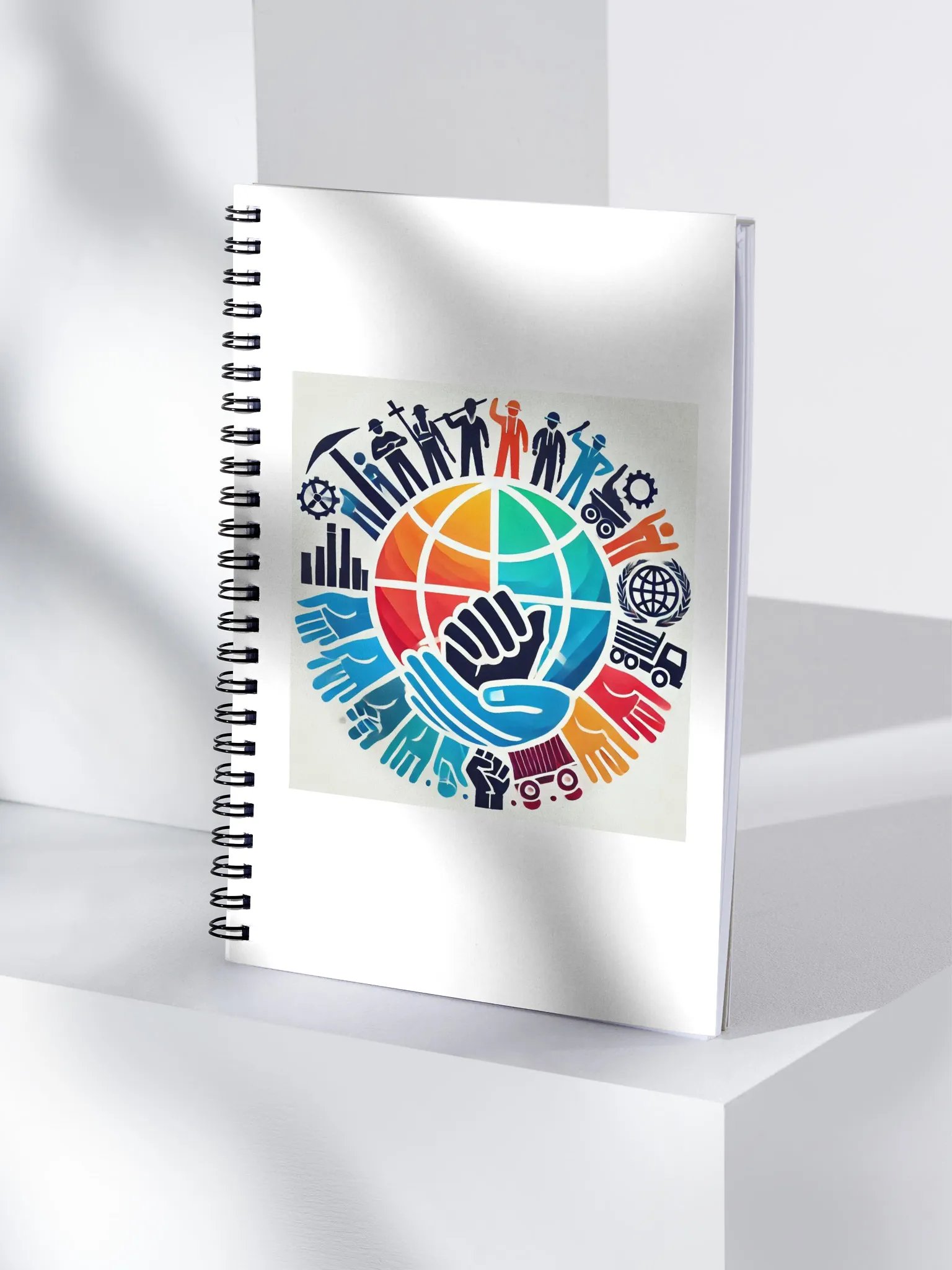 Global Unity Spiral Notebook product image (4)