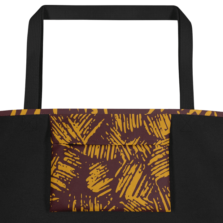 Golden Waves Large Tote Bag product image (2)