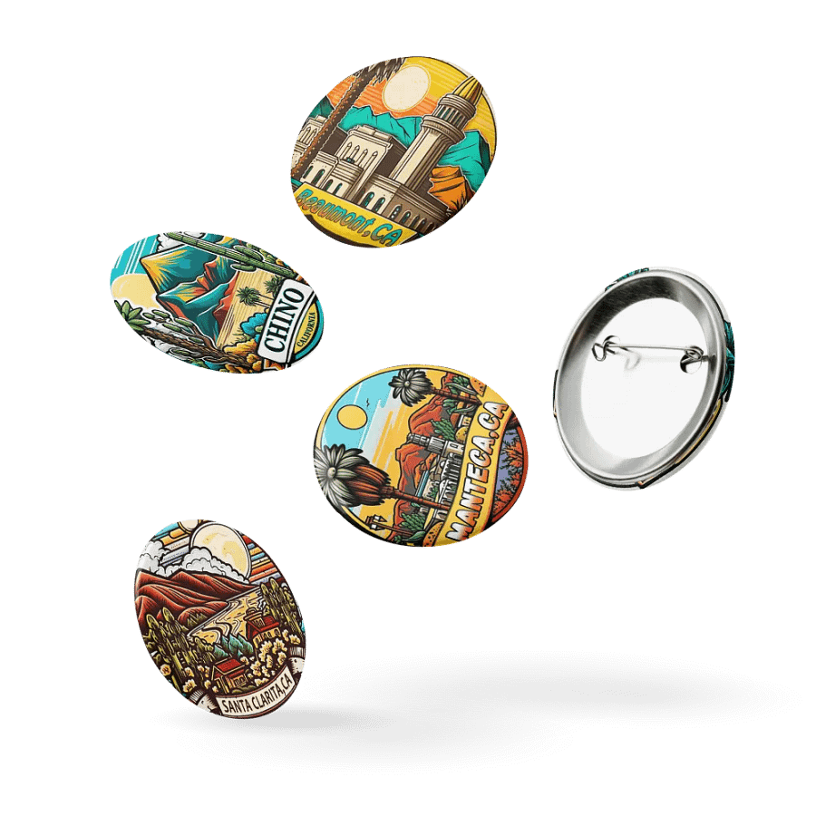 California's Hidden Gems - Set Of 5 Pins product image (9)