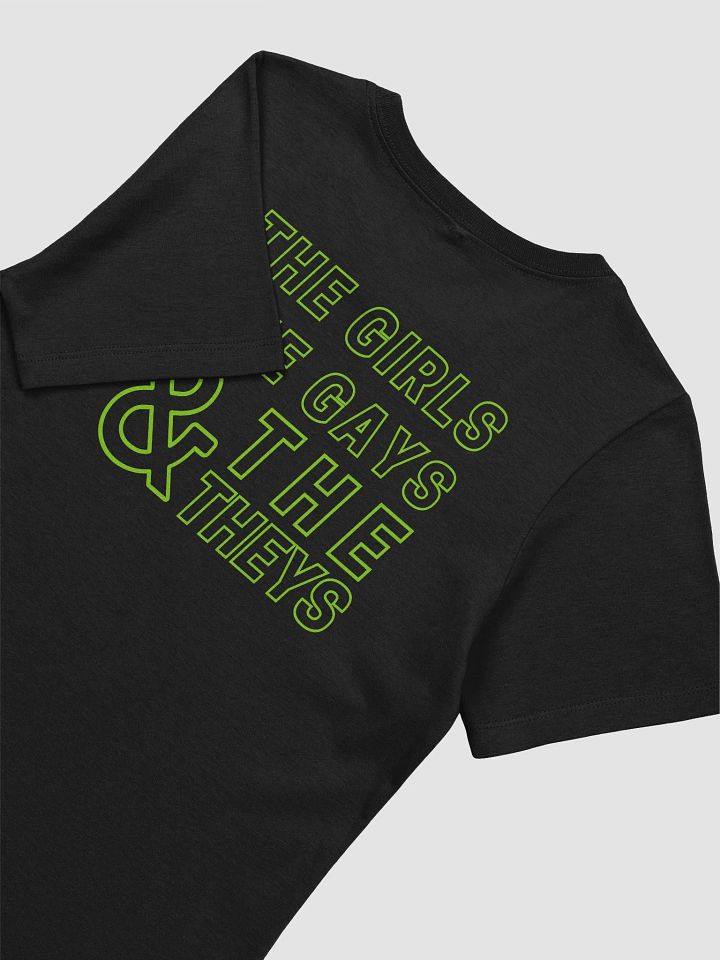 The Girls The Gays and The Theys Womens Tee product image (1)