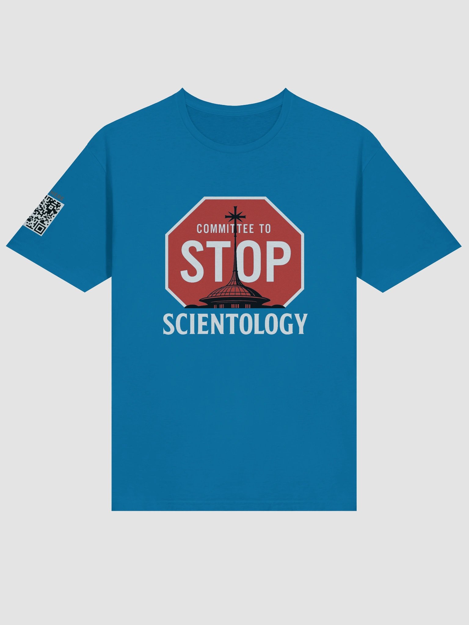 Committee to Stop Scientology T-Shirt Unisex Summer Colors product image (3)