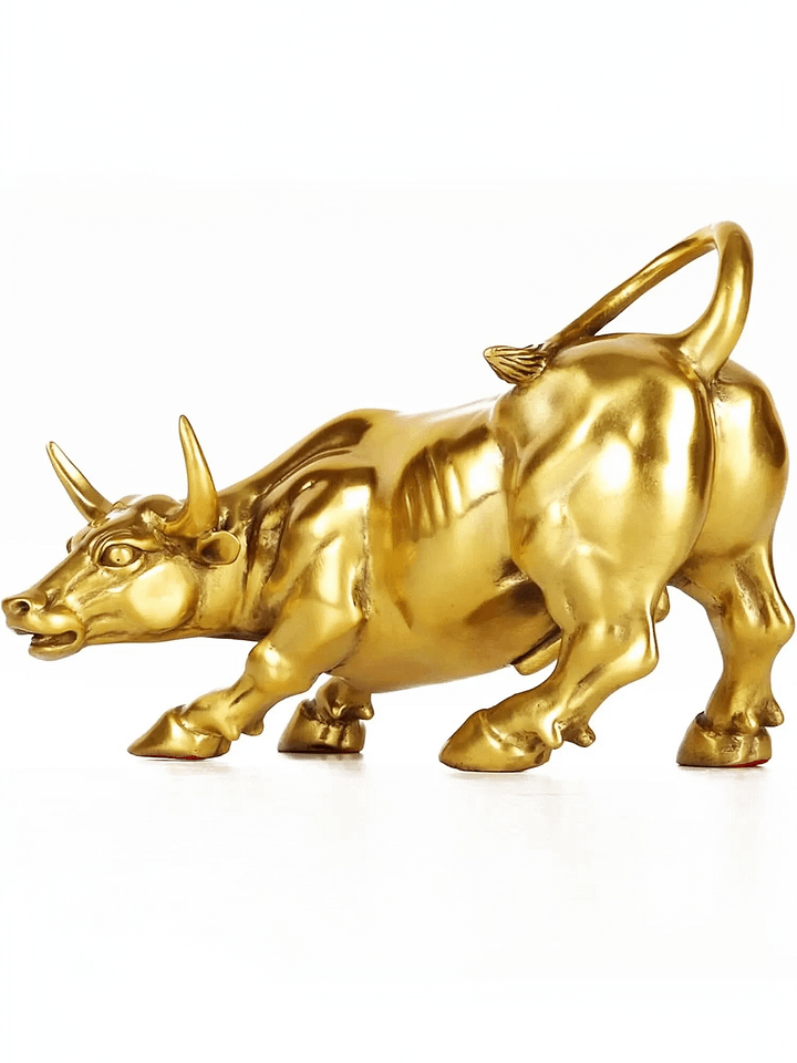 Wall Street Bull Statue – Premium Bronze Charging Bull product image (2)
