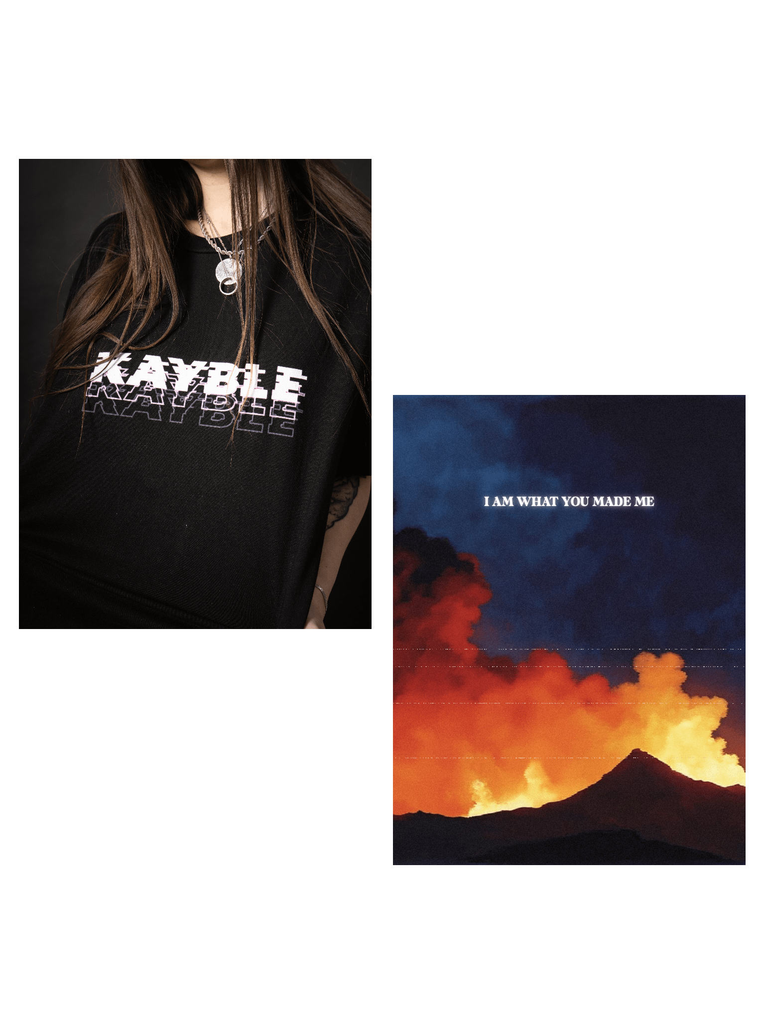 I AM WHAT YOU MADE ME + 'KAYBLE' TEE BUNDLE 🌐👕 product image (1)