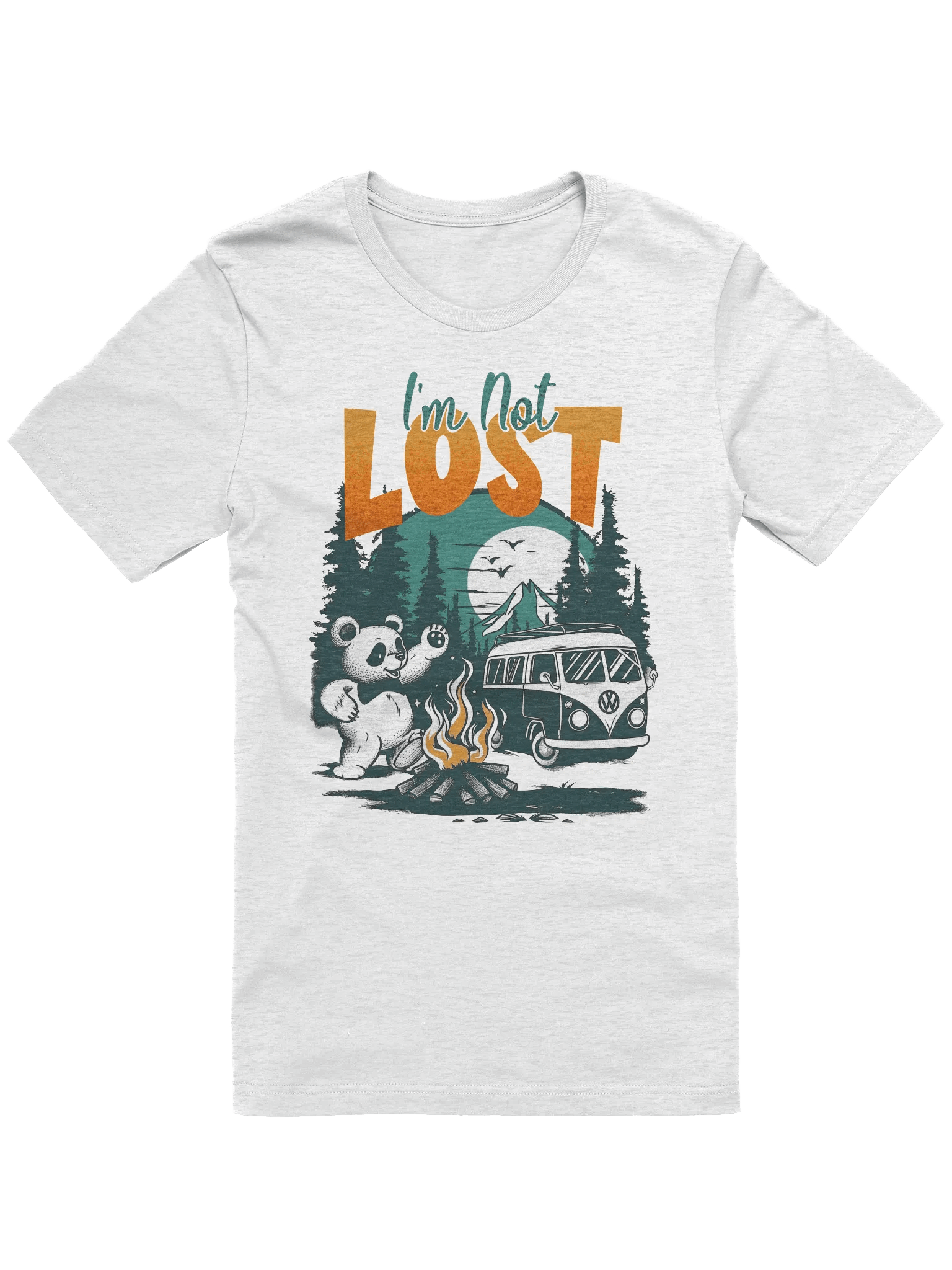 I'm Not Lost - Funny Campfire T-shirt product image (1)