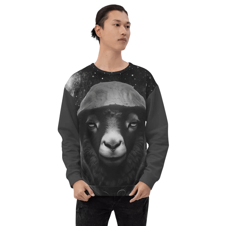 IDFK Black Sheep Full B/W Longsleave Tee product image (2)