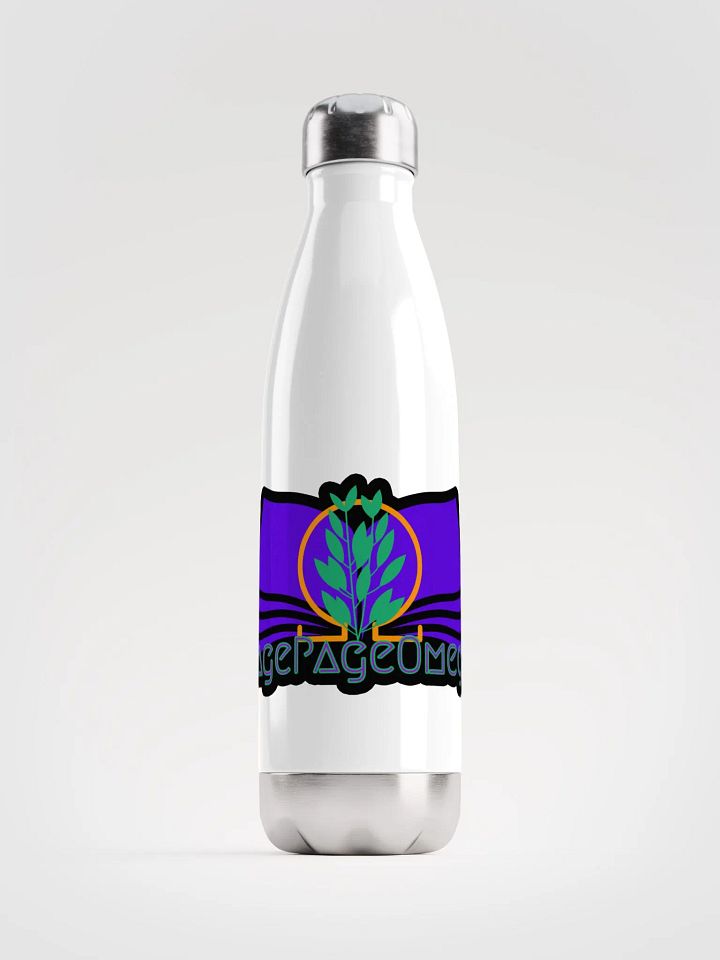 Stainless Steel Water Bottle - SagePageOmega product image (1)