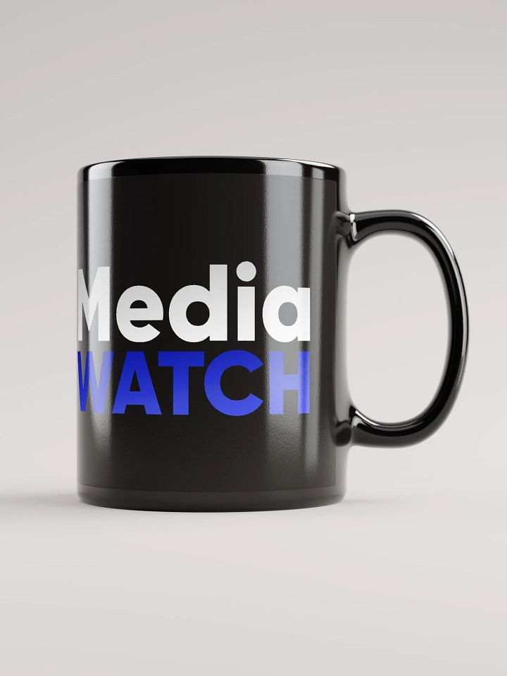Mediawatch Black Mug product image (1)