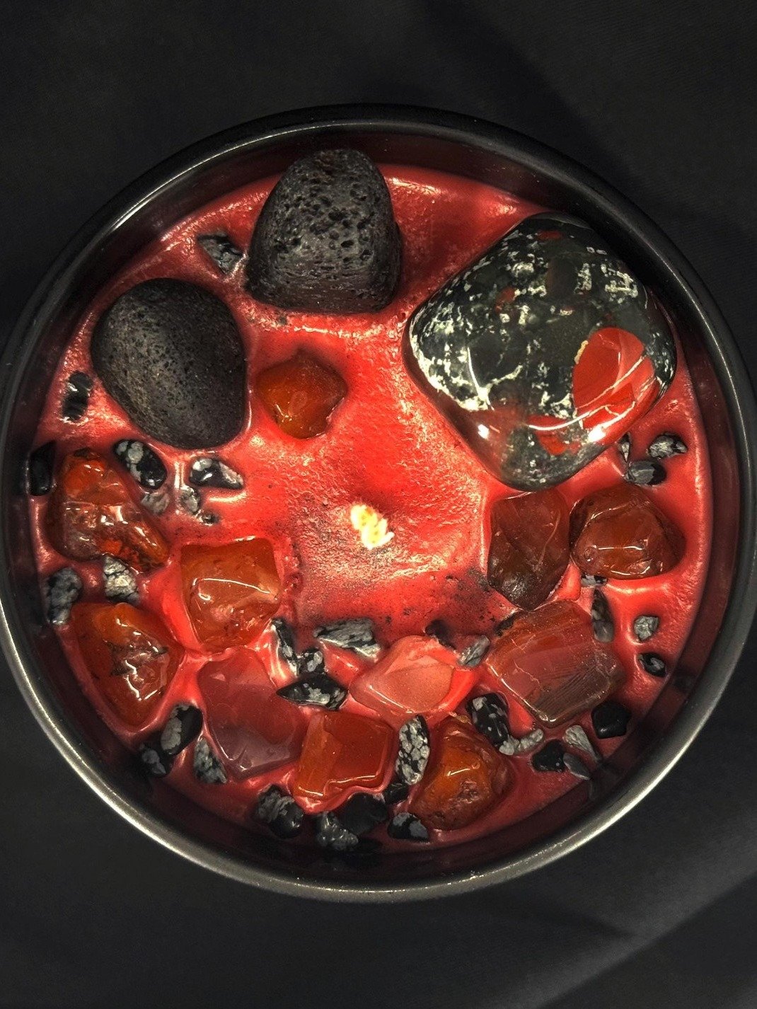 Custom Deity Crystal Candle product image (6)