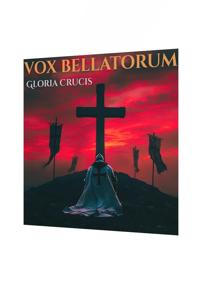 Vox Bellatorum – Gloria Crucis EP Poster (18″ × 18″, Matte Museum Print) product image (2)