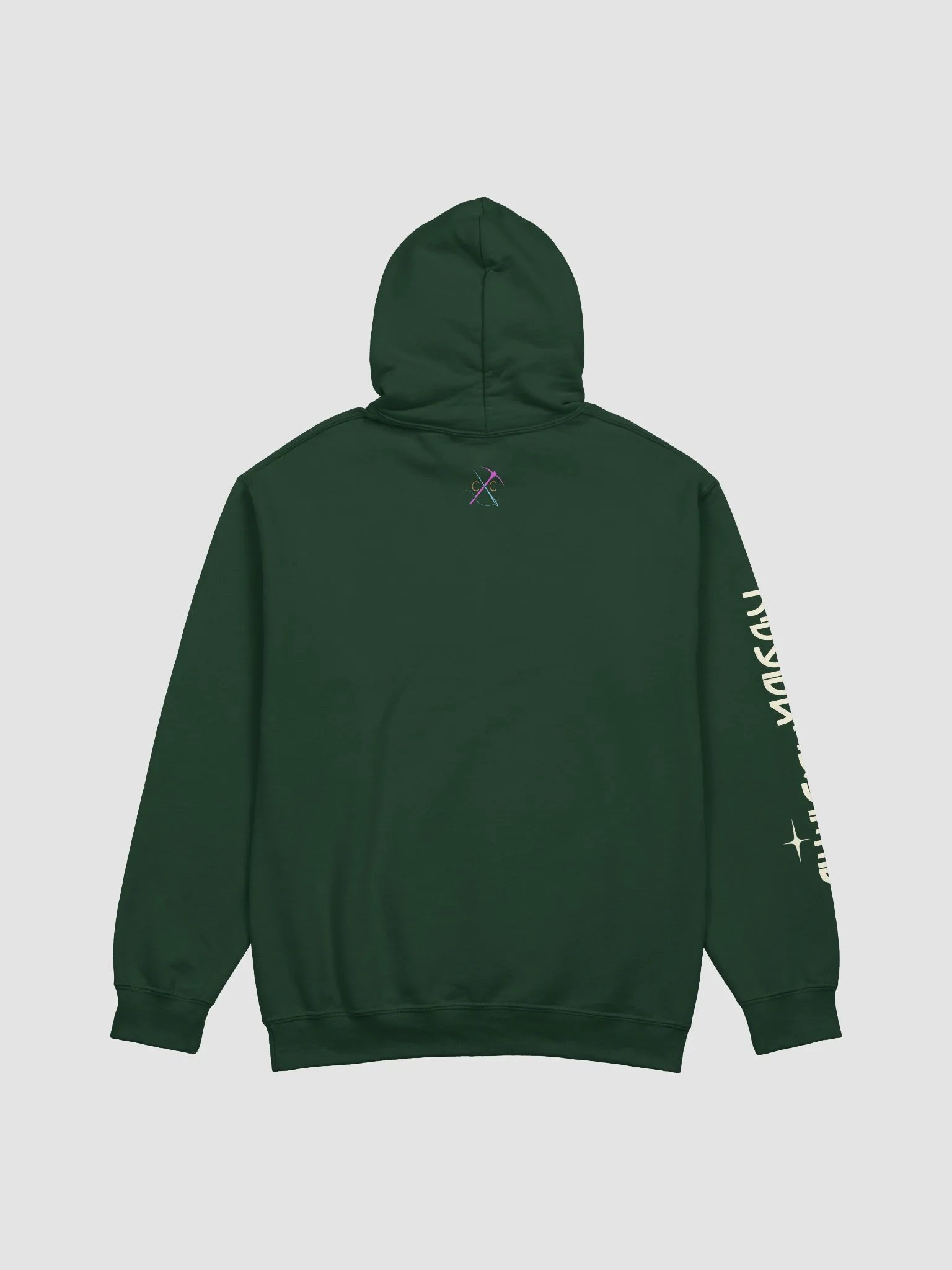 "I’ve Got Your Back" Alien Hoodie ( Sleeve Detail) product image (15)