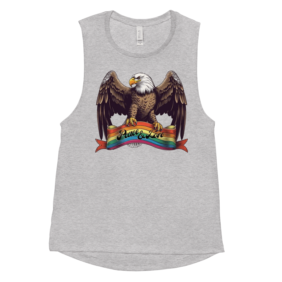 Peace & Love women's tank product image (2)