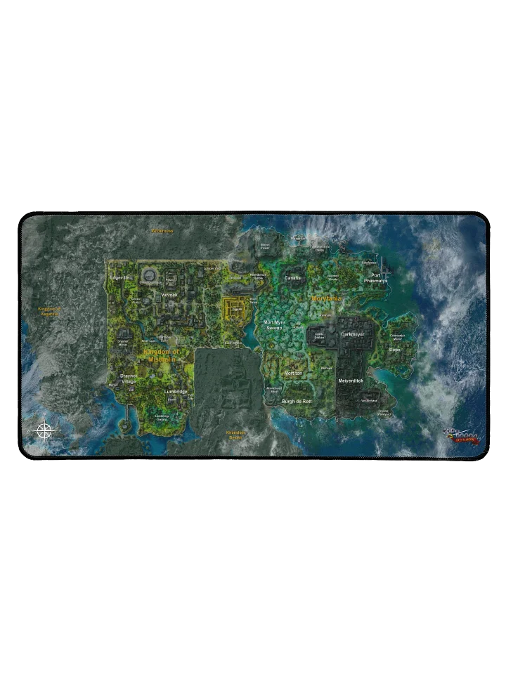 OSRS Misthalin & Morytania Desk Mat product image (1)