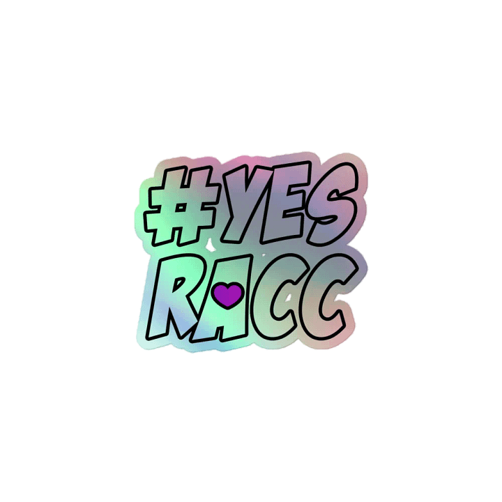 #YES RACC HOLO STICKER 2.0 product image (1)