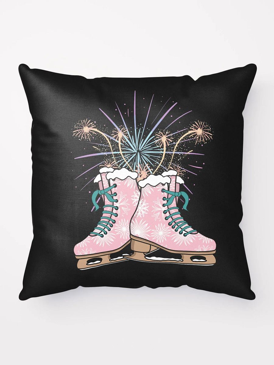 Ice Skates Fireworks Pillow product image (6)