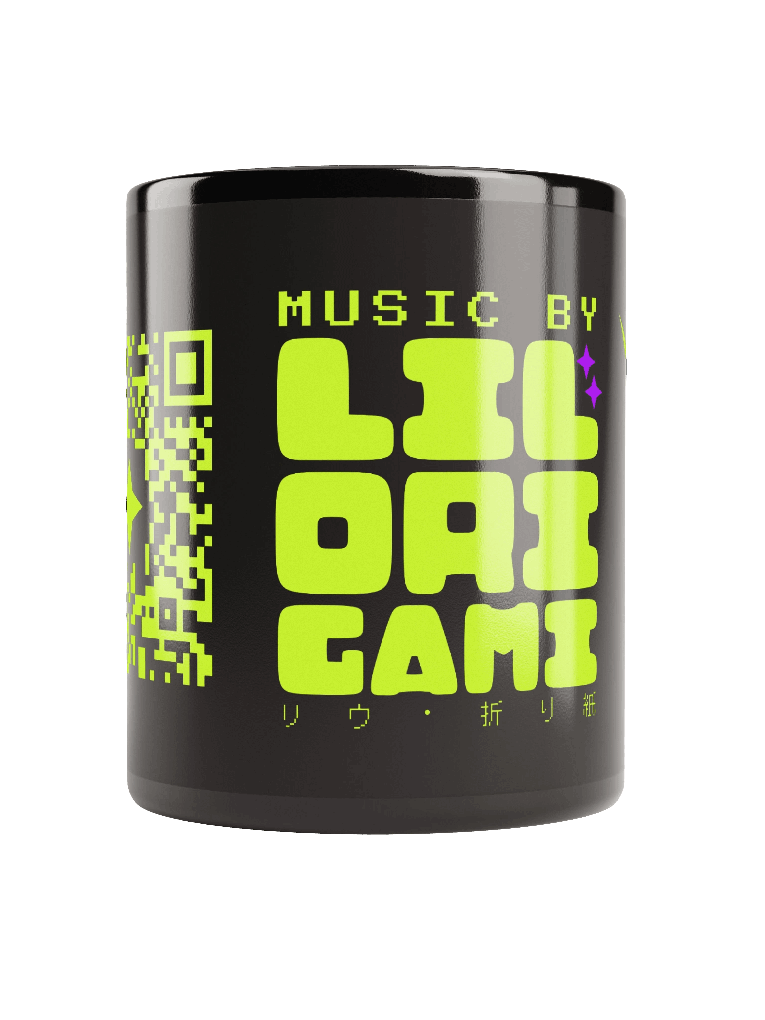 Lil' Origami Mug [Acid Logo Night] product image (5)