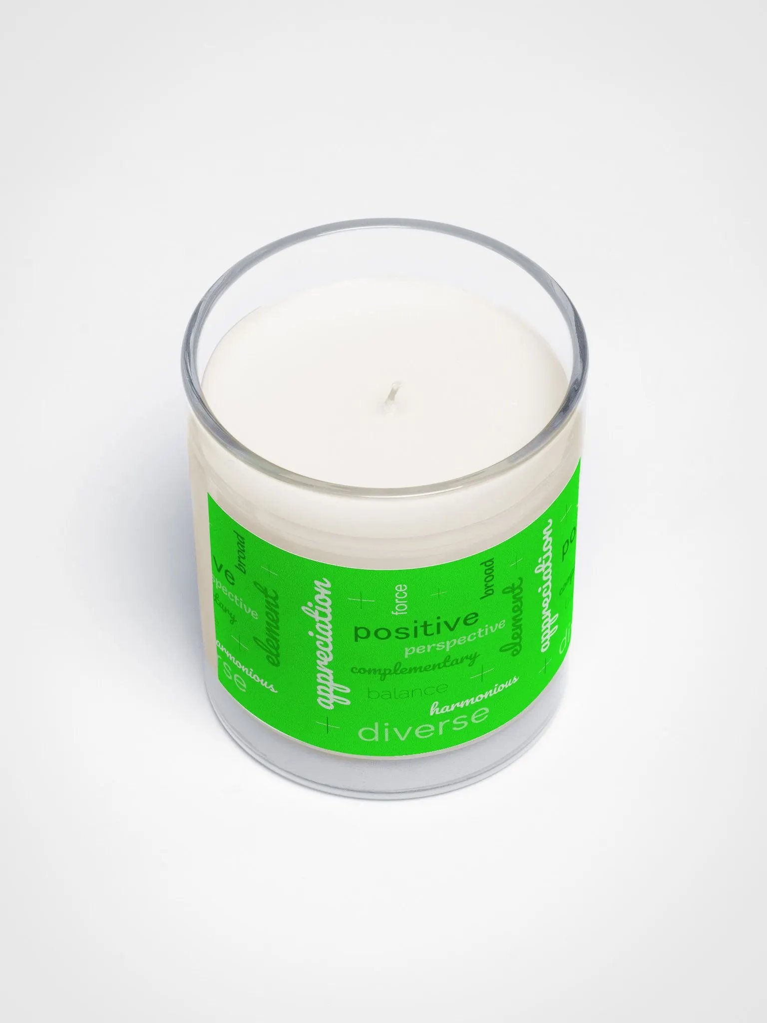 Positive and negative Soy Candle product image (3)