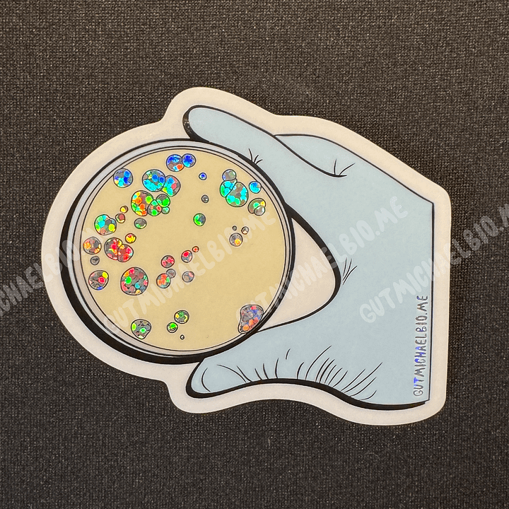 Bedazzled Petri Dish - Sticker product image (1)