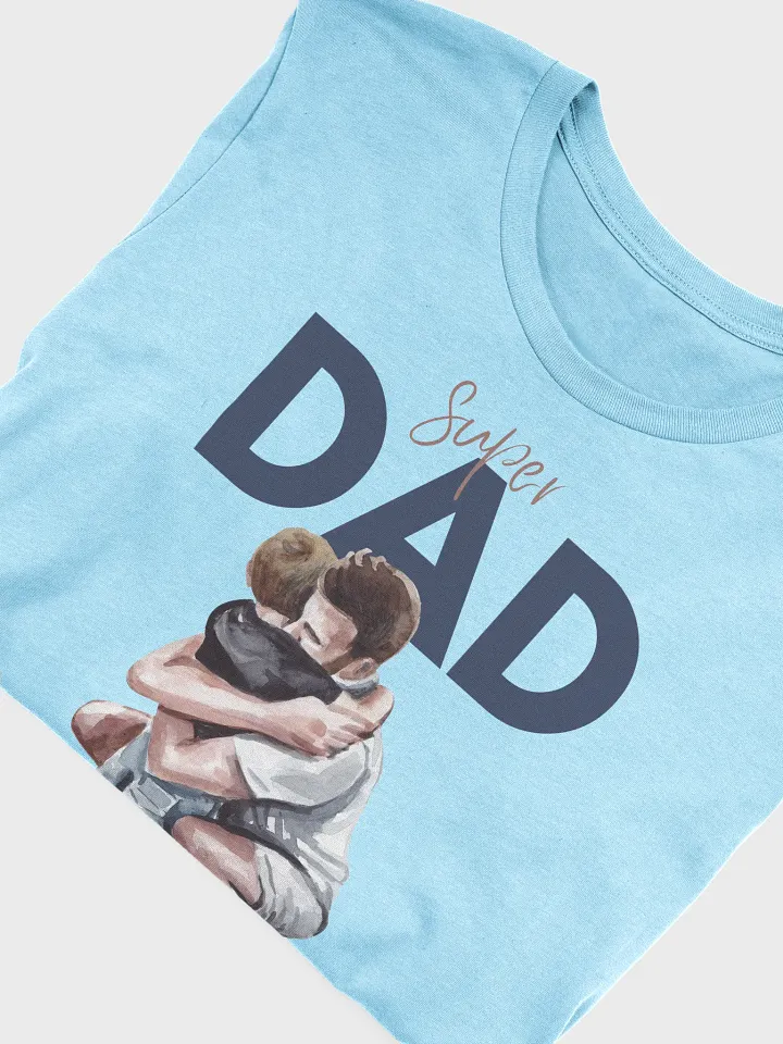 Super Dad Graphic Tee – Supersoft Unisex T-Shirt product image (2)