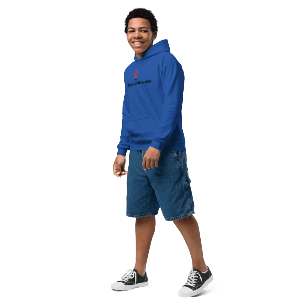 I am a House of Miracles | Hoodie Kids | Black Print product image (3)