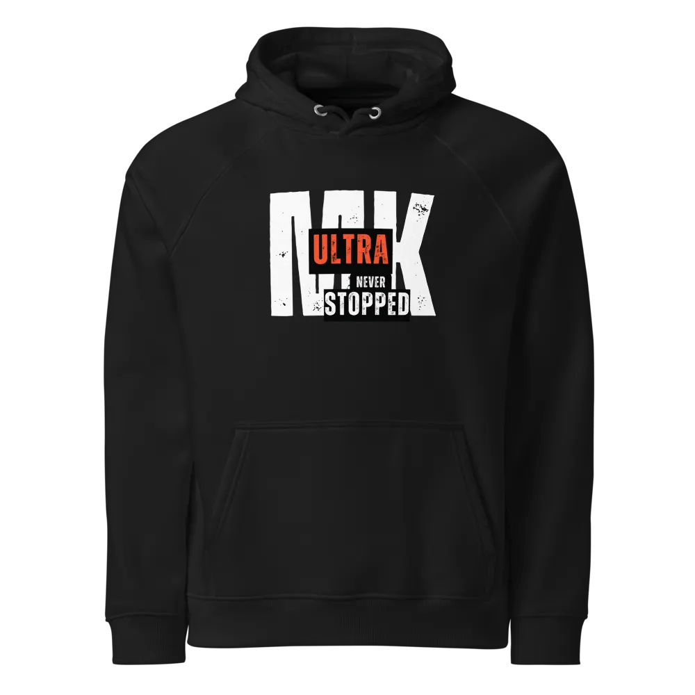 MK Ultra Never Stopped - Organic Cotton Hoodie product image (1)