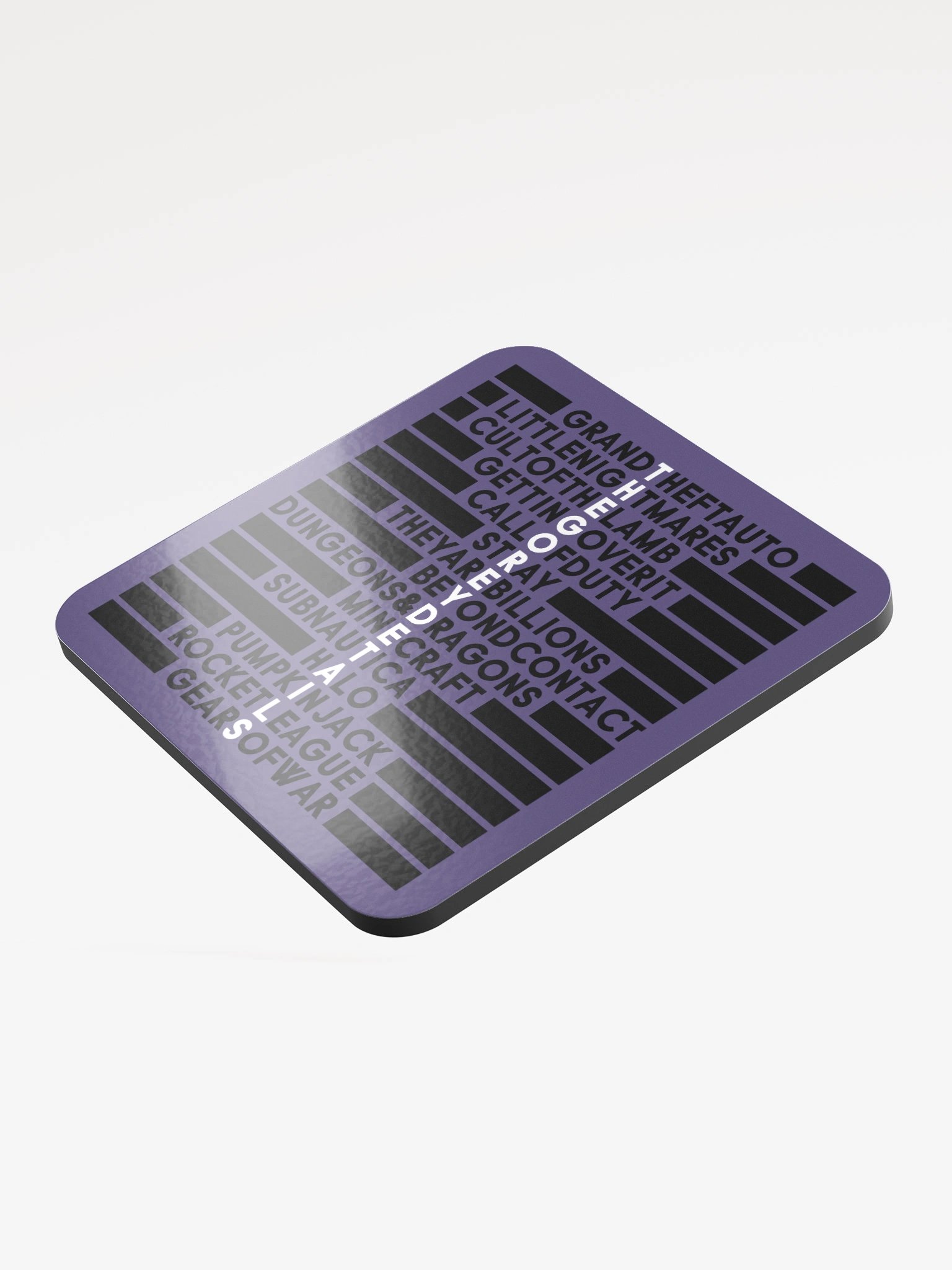 Variety is the Spice of Life - Glossed Cork Coaster product image (3)