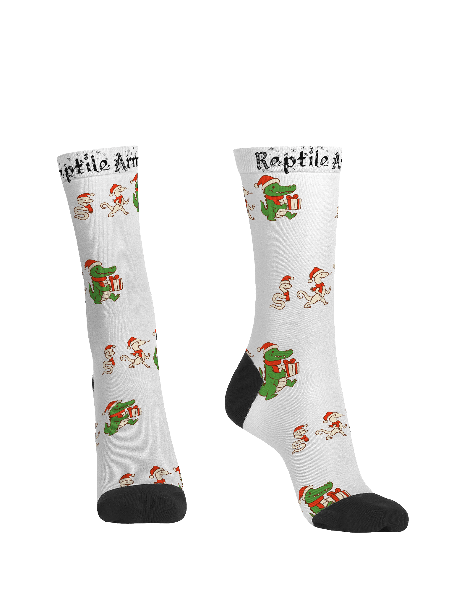 Christmas Reptile socks product image (2)