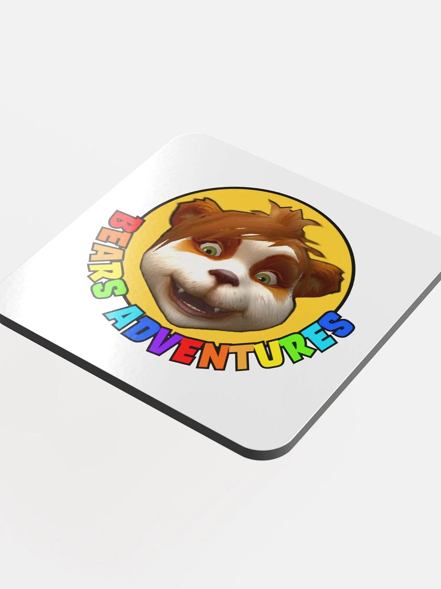 Bears Adventures Glossed Cork Coaster product image (4)