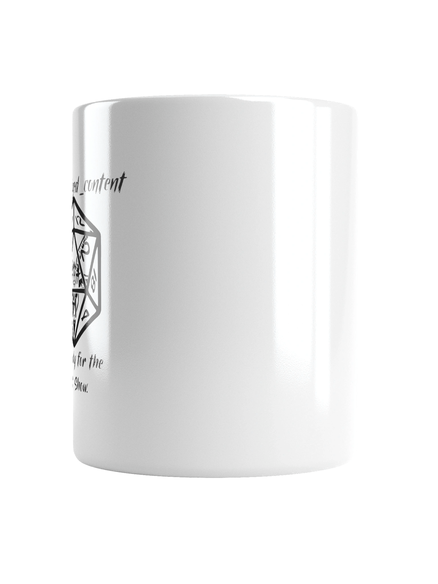 unauthorized content Mug for left handed chaos monkeys product image (6)