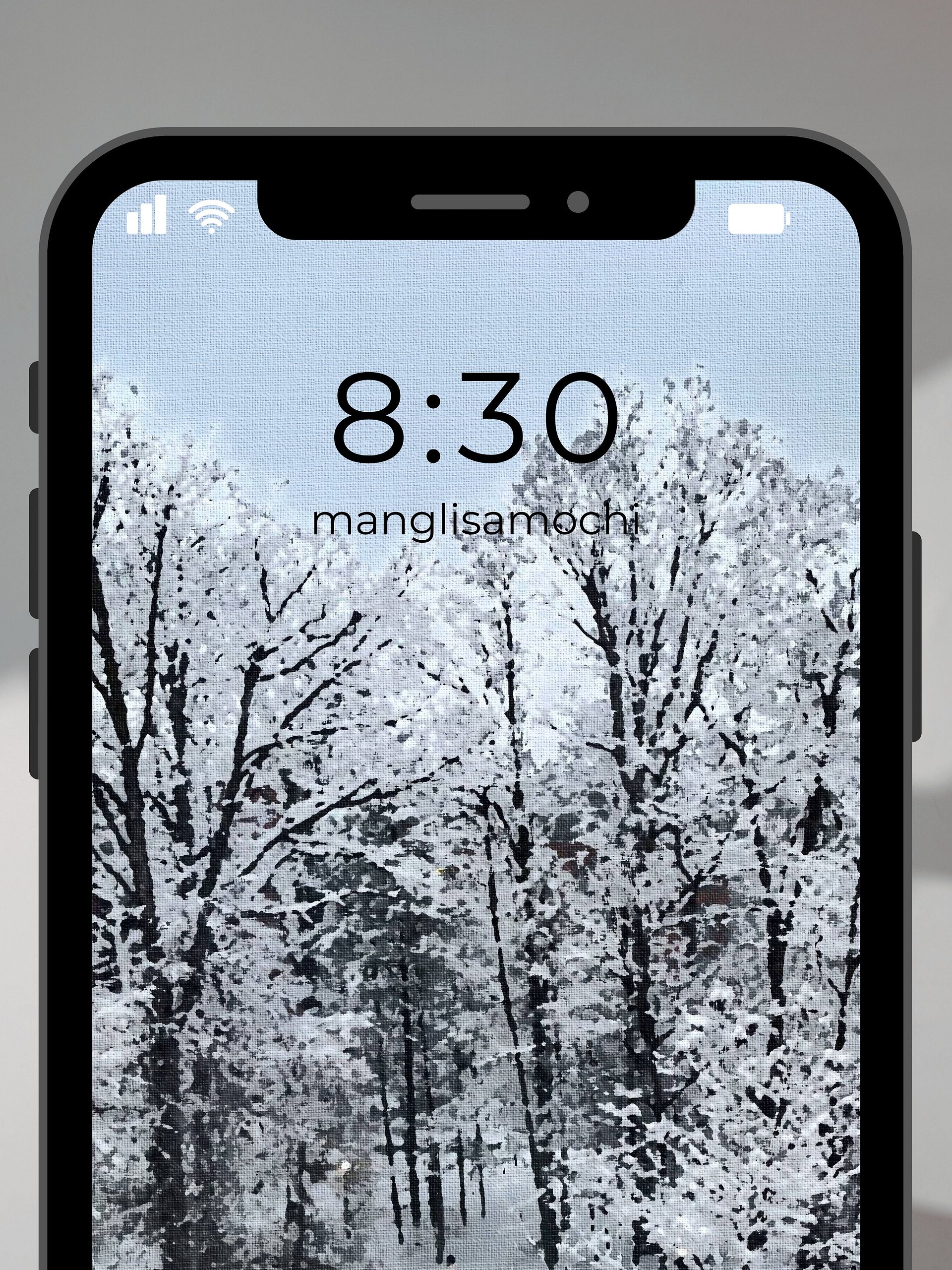 Quiet / Digital Wallpaper / Winter 02 product image (2)