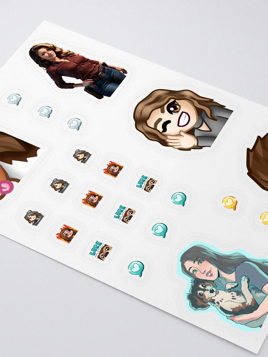 Emote Sticker Sheet product image (3)