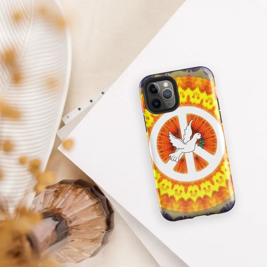 Hippie Phone Case u2013 Stylish Protection with a Peaceful Vibe product image (5)