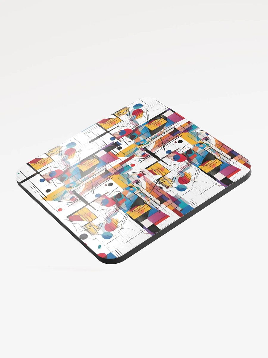 Kadinsky inspired cork coaster for proud home owners product image (3)