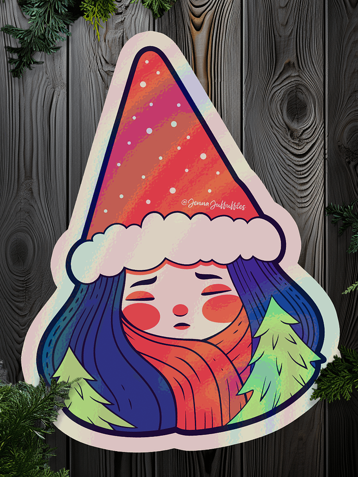 Hibernate | 3D Holographic Kiss-Cut Sticker product image (1)