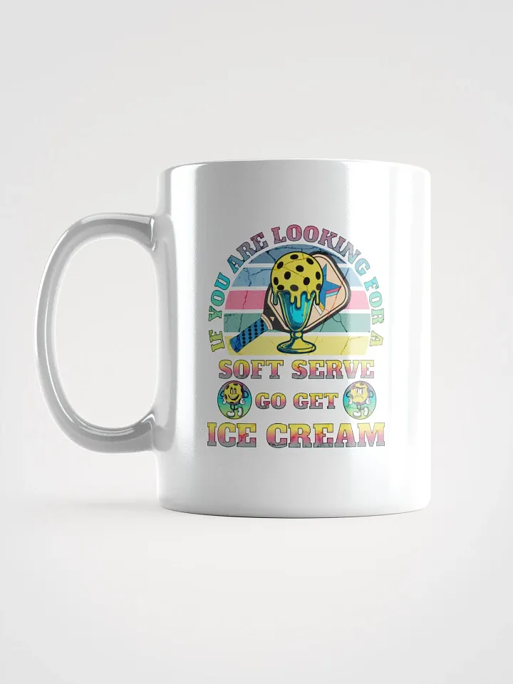 Soft Serve Go Get Ice Cream Pickleball Mug product image (1)