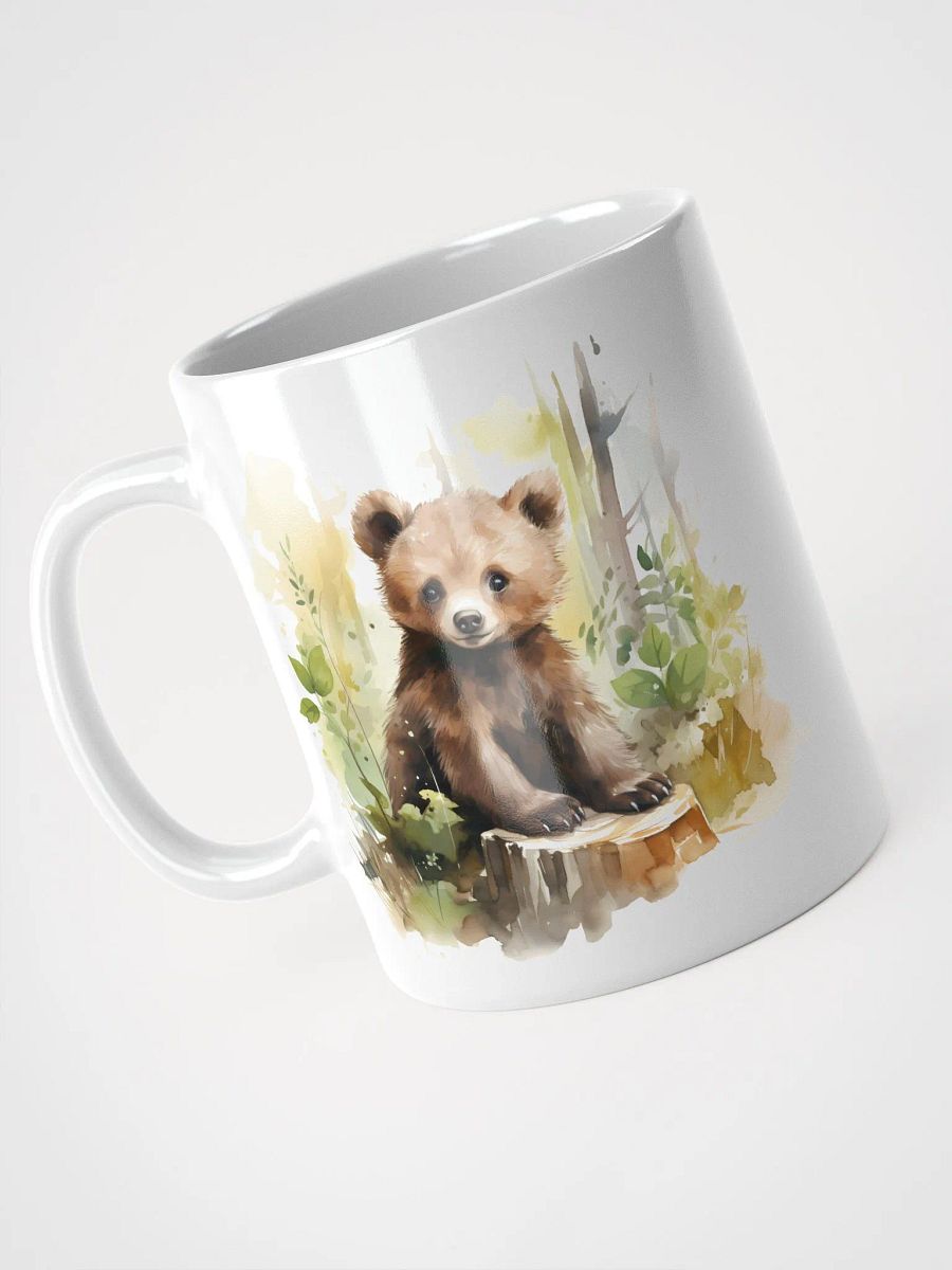 Forest Cub White Glossy Mug product image (3)