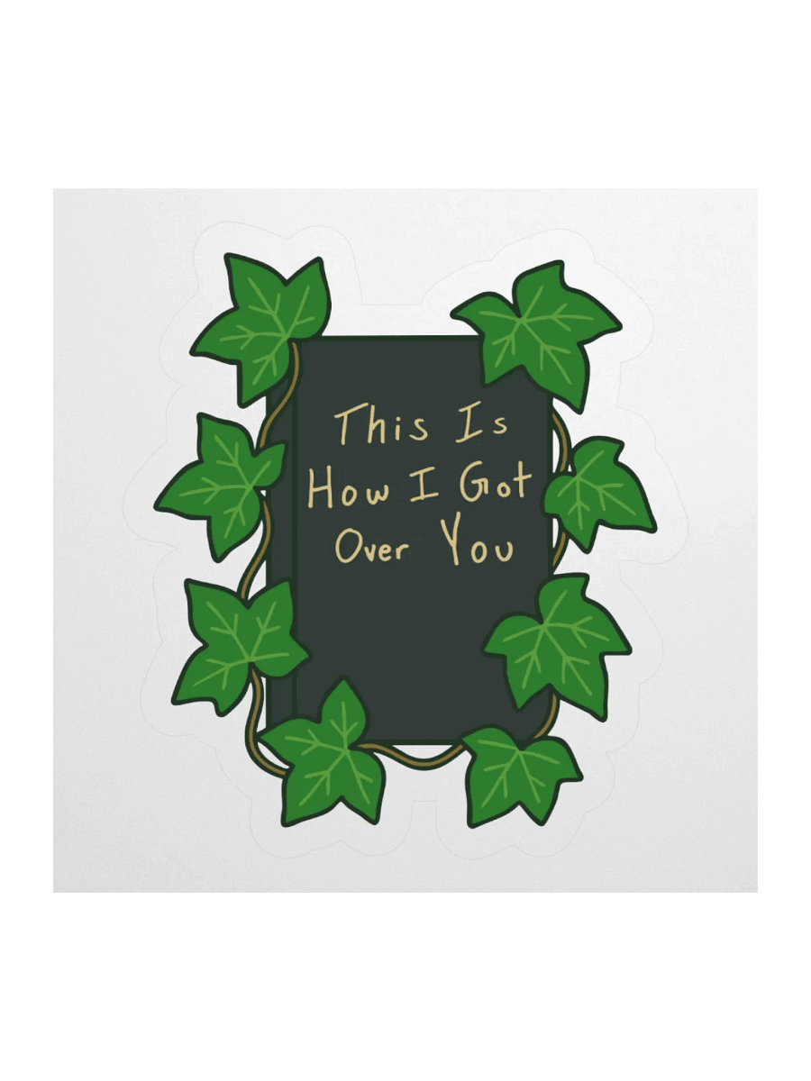 This Is How I Got Over You Cover Sticker product image (3)