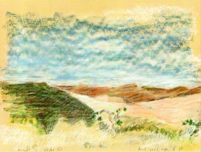 Red Rock Canyon State Park, CA 09.17.86 print product image (1)