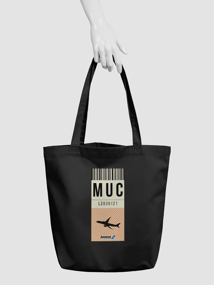 Munich (MUC) Stylish Luggage Tag Tote Bag product image (3)