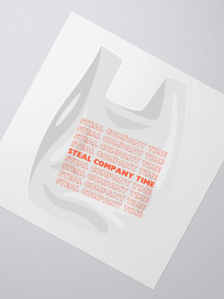 Steal Company Time bag stickers product image (2)