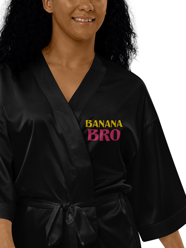 Banana Bro satin robe product image (1)