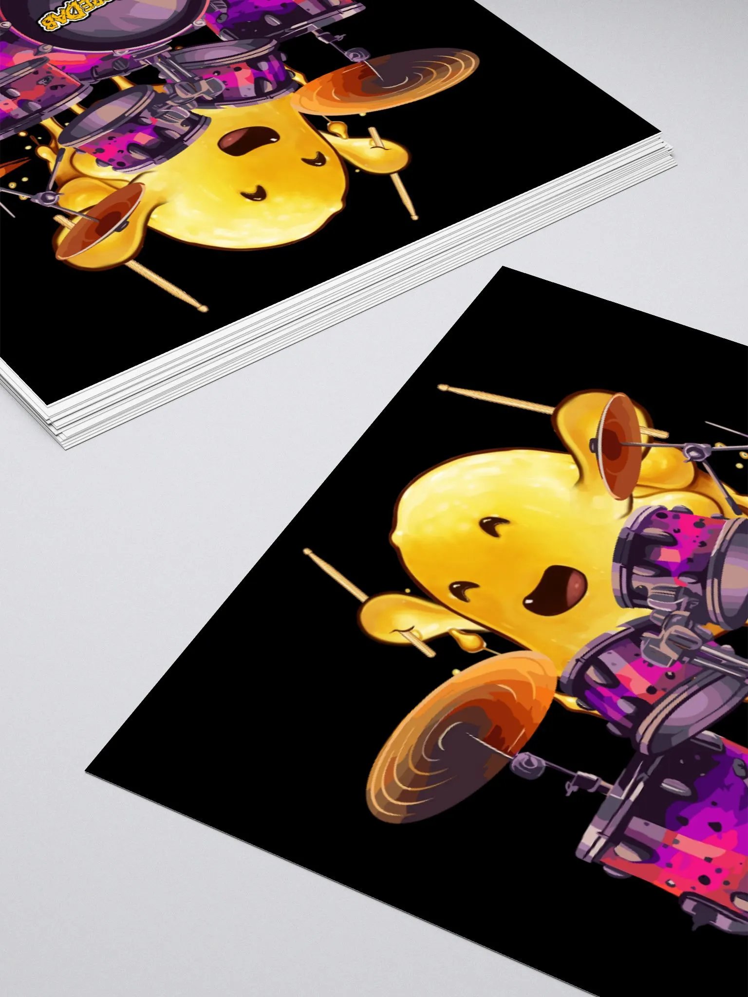 Globert Drums Sticker product image (2)