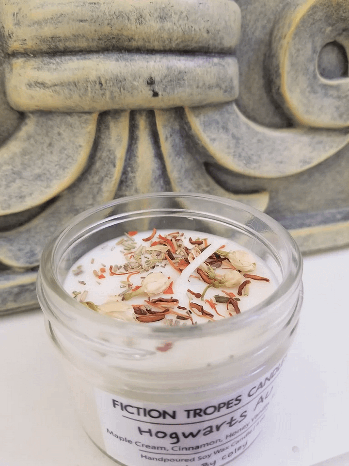 Mini Hogwarts AU Candle (Fiction Tropes Candles) product image (2)