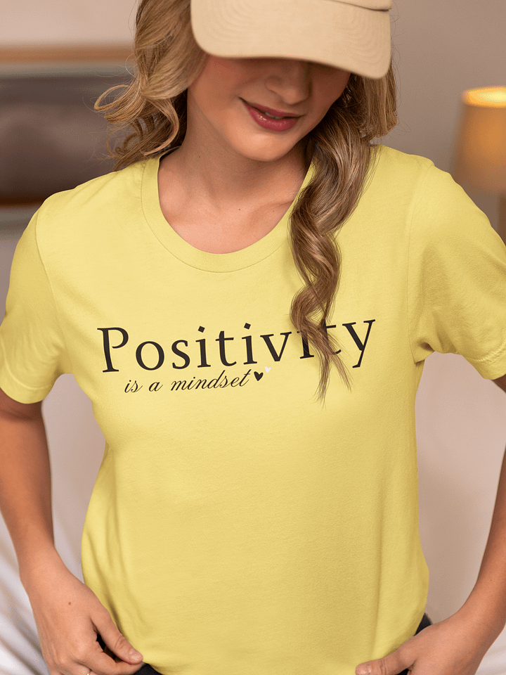 Positive Mindset Bella Canvas T-shirt product image (1)