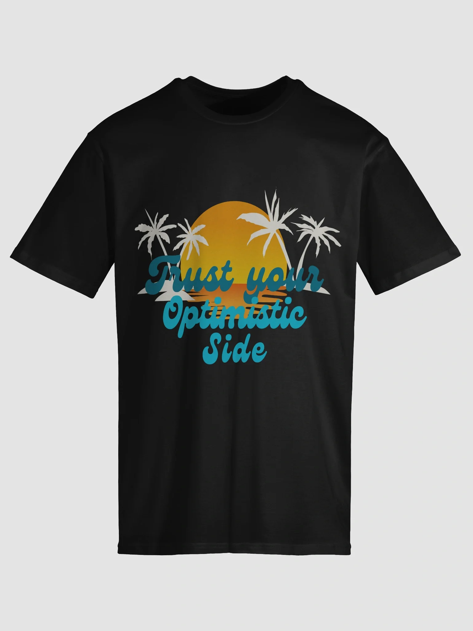 Optimistic Sunset Unisex Tee product image (3)