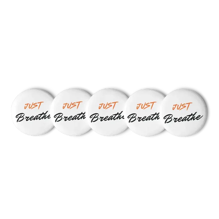 Breathe Easy Pin Button Set product image (3)