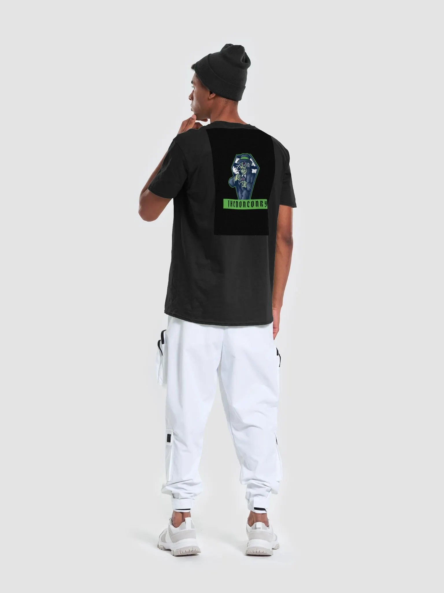 stoner smiley Logo Softstyle T-Shirt product image (6)
