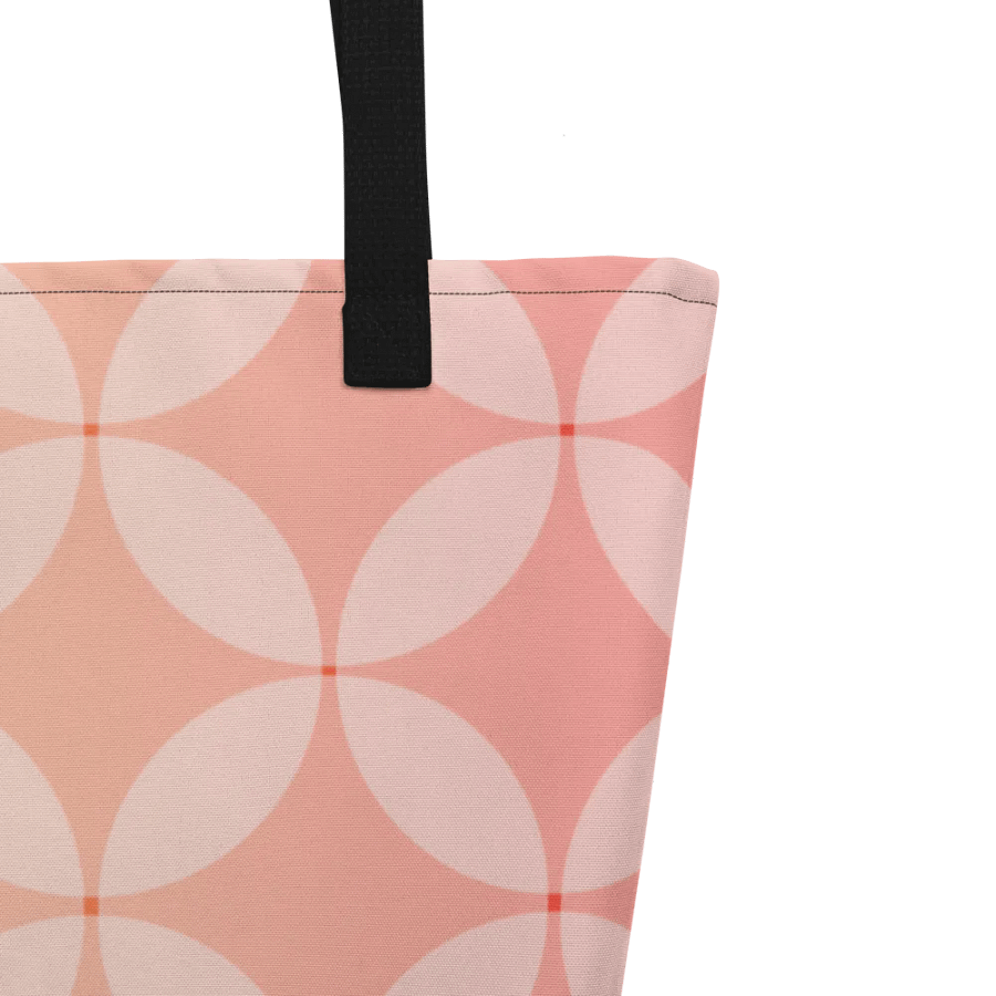 Harmony Circle Polyester Tote Bag product image (3)