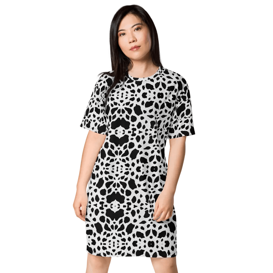Hey Look at That: The Symmetry CowSkin Fusion Dress – Only 100 Pieces Available! product image (6)