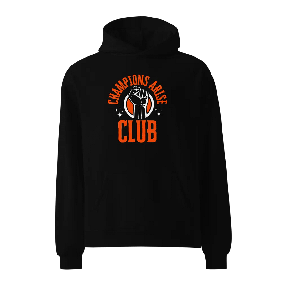 Orange Champions Arise Club Hoodie product image (2)