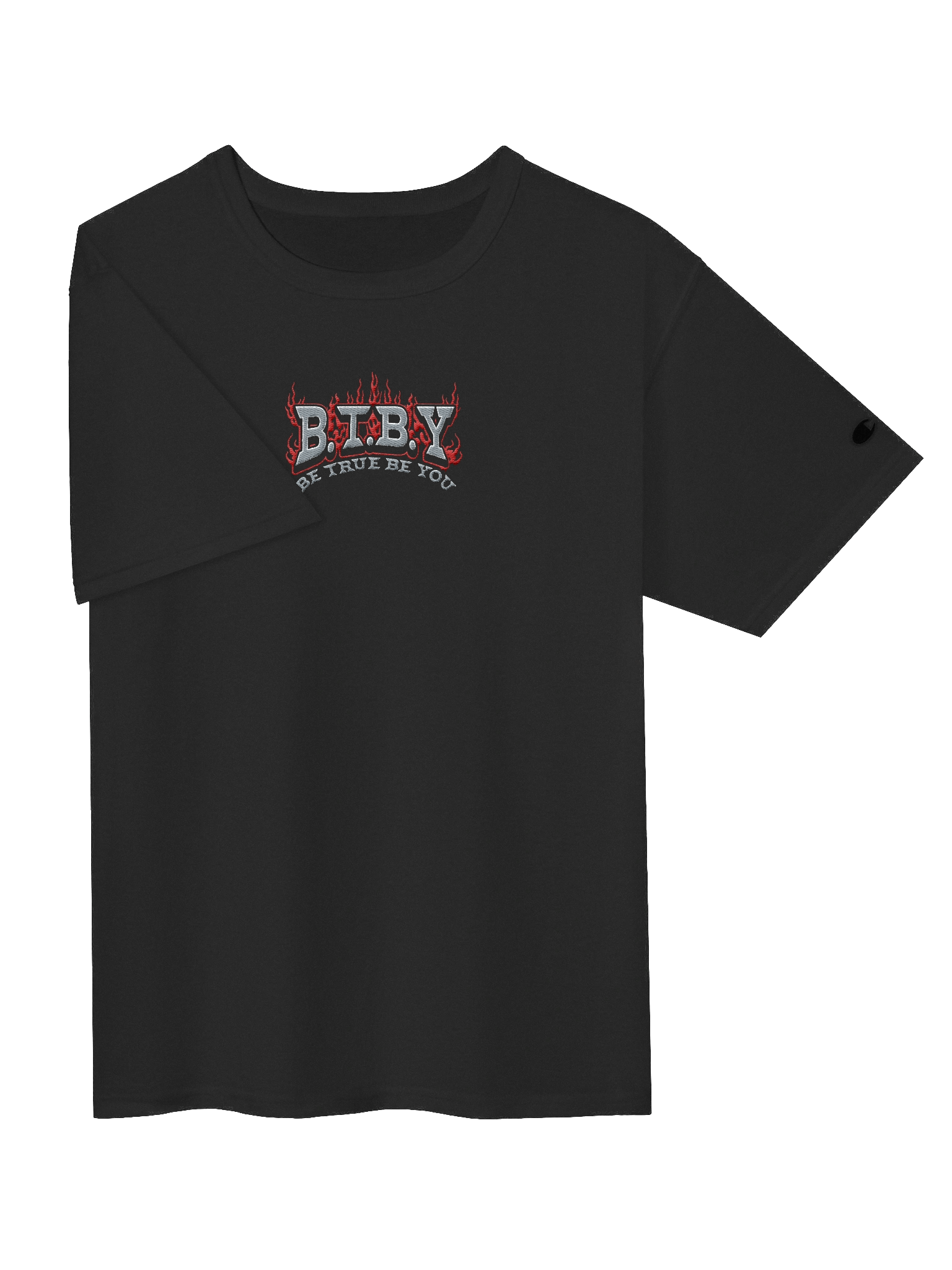 Be True Be You (BTBY) Flaming Champion Heavy Tee product image (3)
